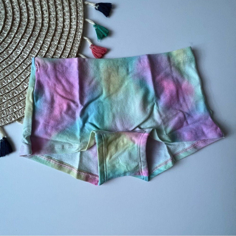 Victoria's Secret Cotton Boyshort Panty Pink Bubble Blur Medium NEW